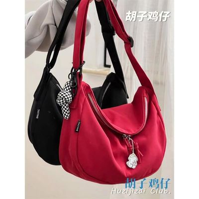 多用途の肩こりクロスボディバッグ 黄色 赤色  Zipper 閉塞付き