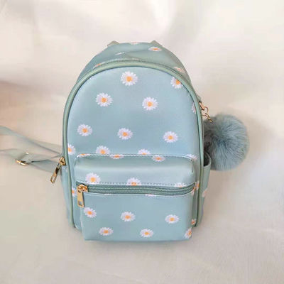 小さな青いファッションラップトップバッグ リュックバック  Zipper 閉塞