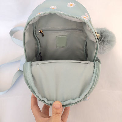 小さな青いファッションラップトップバッグ リュックバック  Zipper 閉塞