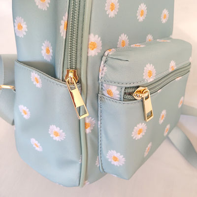 小さな青いファッションラップトップバッグ リュックバック  Zipper 閉塞