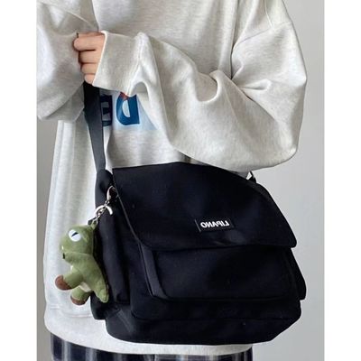 ポリエステル コーティング クロスボディ スリング バッグ 15L 容量 2 ポケット