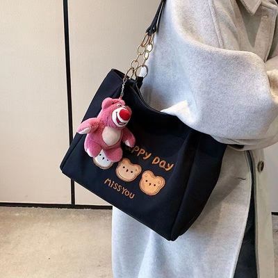 カスタマイズされた黒いクロスボディ スリングバッグ バッグ 防水 多用途