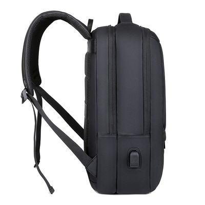 15.6&quot;防水布 黒色 ラップトップ バックパック 準備品 サービス ロゴ